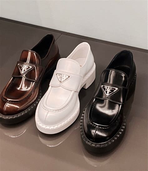 prada hair loafers|loafers prada women's.